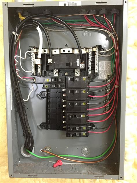 single phase panel diagram